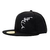 Snapback zwart met Gorilla Outline