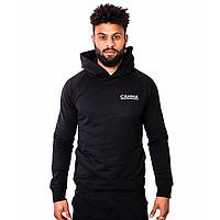 Hoodie zwart met CANNA logo - Mannen