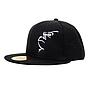 Snapback zwart met Gorilla Outline